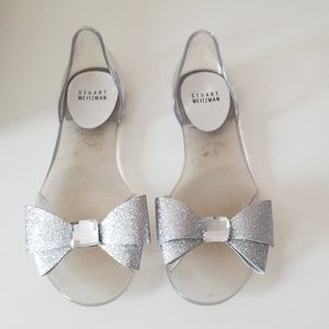 Stuart Weitzman Gemini Clear Jelly